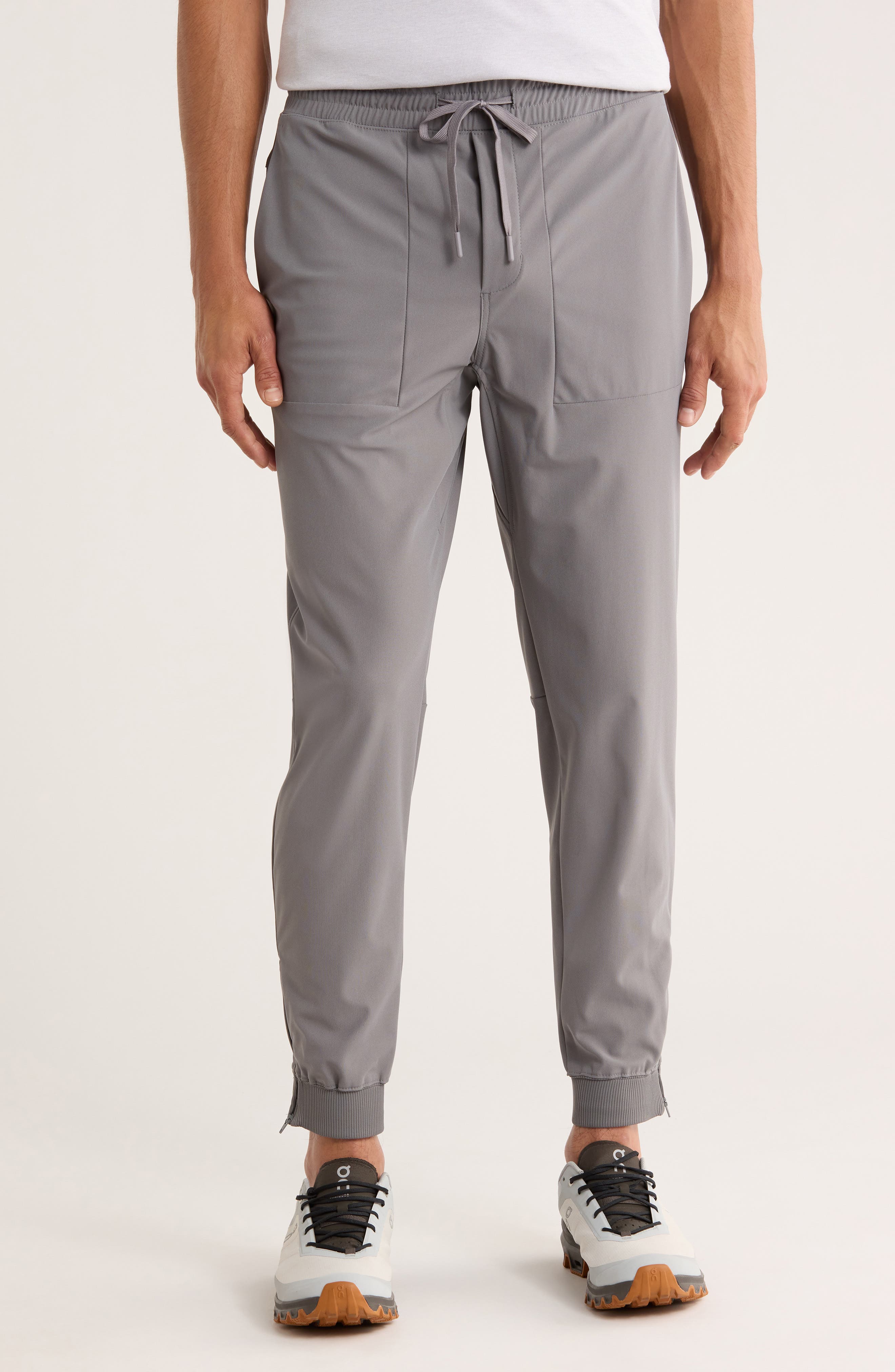 ORIGINAL PENGUIN SPORT Zip Hem Crossover Joggers