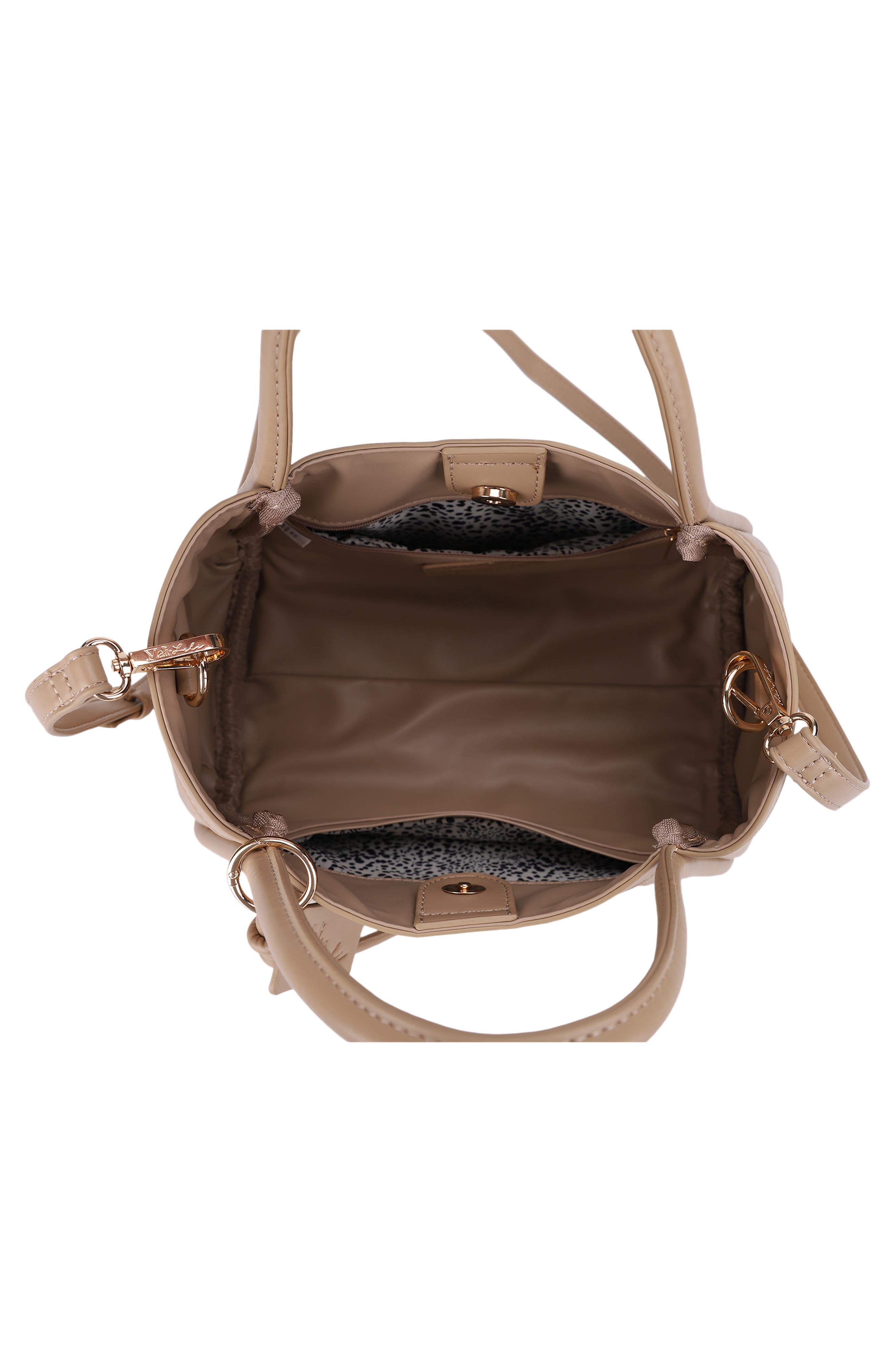 Mabel Vegan Leather Satchel, Alternate, color, CAMEL