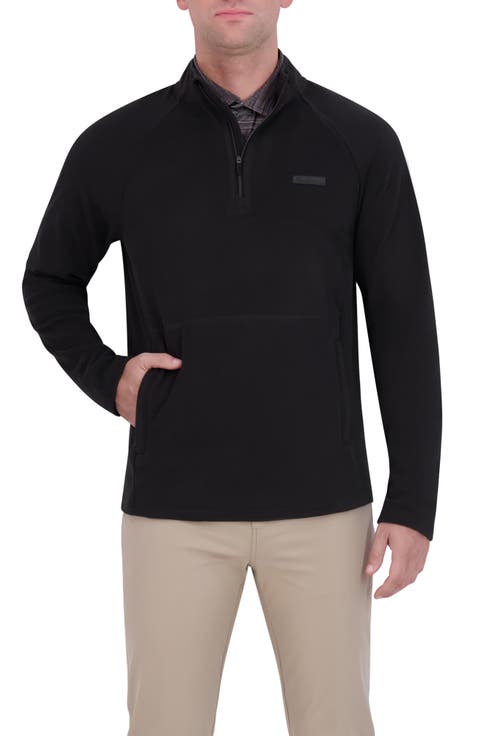 Microfleece Quarter Zip Golf Sweatshirt