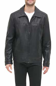 Faux Leather Classic Jacket