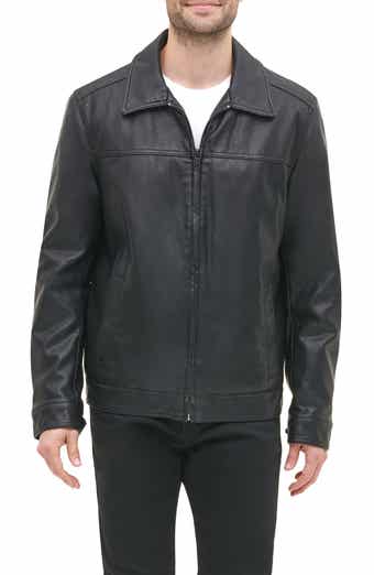 Faux Leather Classic Jacket