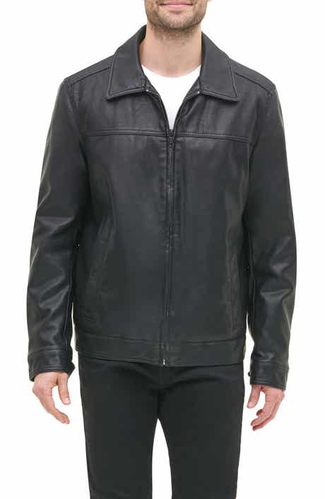 Faux Leather Classic Jacket