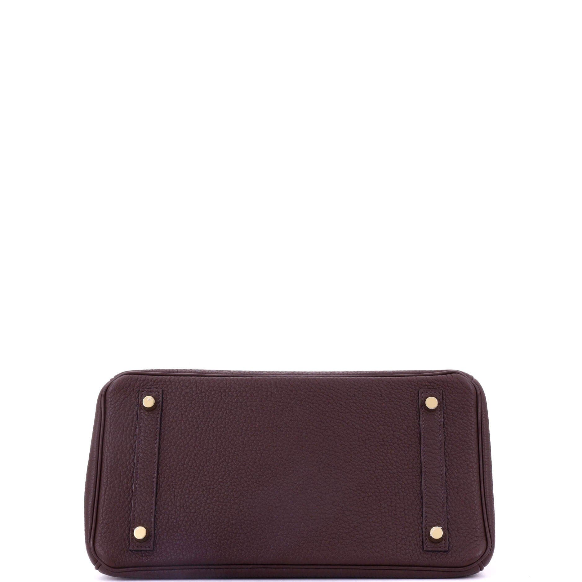 Pre-Owned Hermes Birkin Handbag Red Togo with Gold Hardware 30, Alternate, color, 