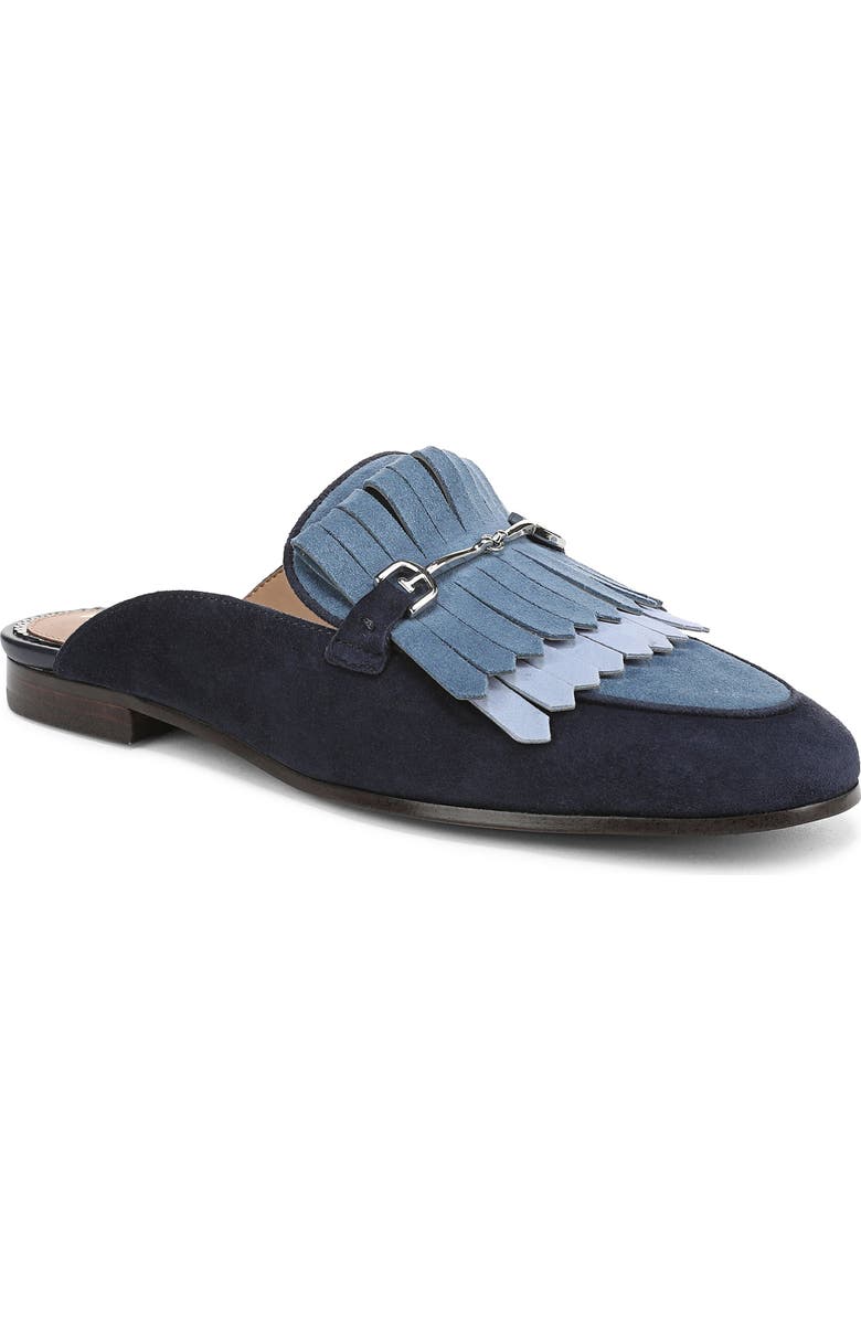 Sam Edelman Lainey Kiltie Bit Loafer Mule, Main, color, Blue Agate