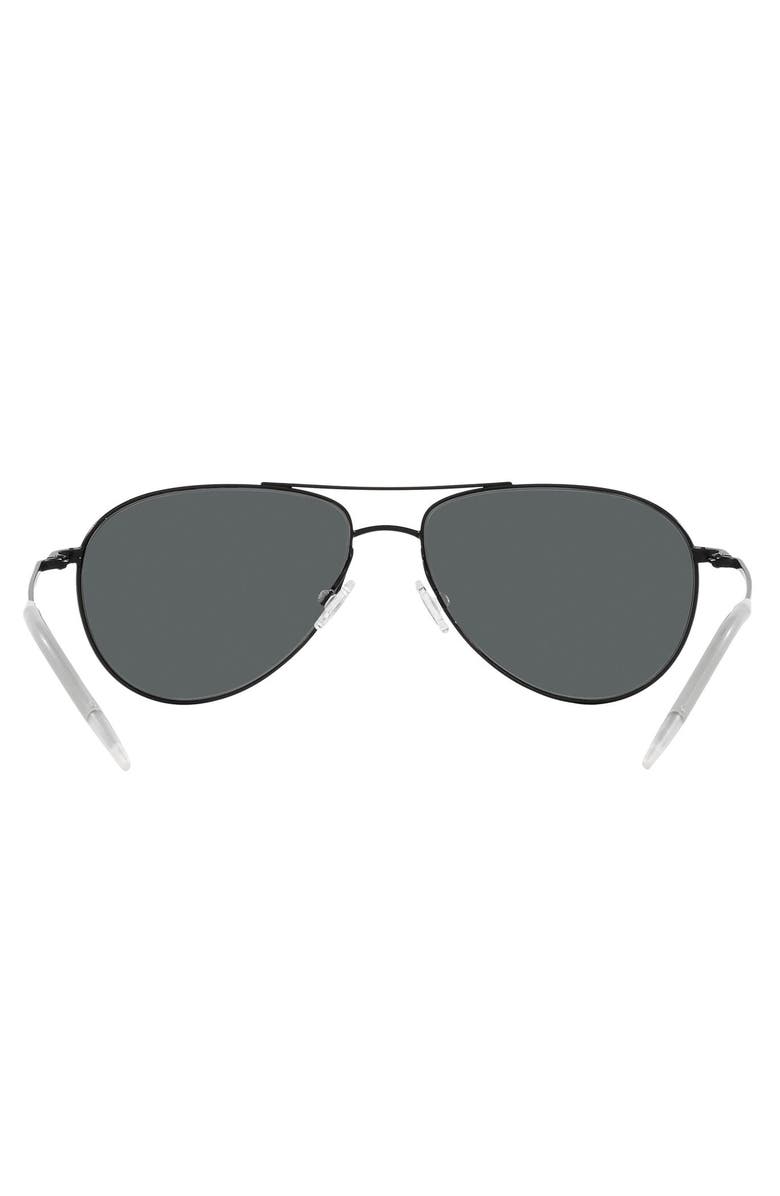 Oliver Peoples Benedict 59mm Photochromic Gradient Aviator Sunglasses, Alternate, color,