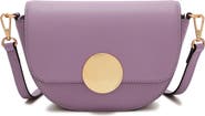 Oryany Lottie Leather Saddle Crossbody Bag