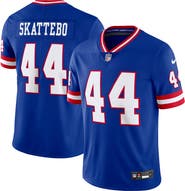 Nike Men's Nike Cam Skattebo Royal New York Giants Legacy Vapor Untouchable Stitched Limited Jersey