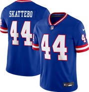 Nike Men's Nike Cam Skattebo Royal New York Giants Legacy Vapor Untouchable Stitched Limited Jersey