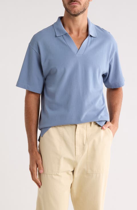 Relaxed Fit Cotton Piqué Polo