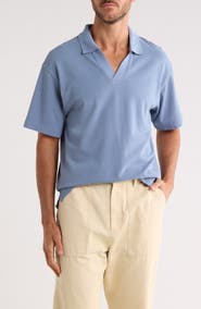 Scotch & Soda Relaxed Fit Cotton Piqué Polo
