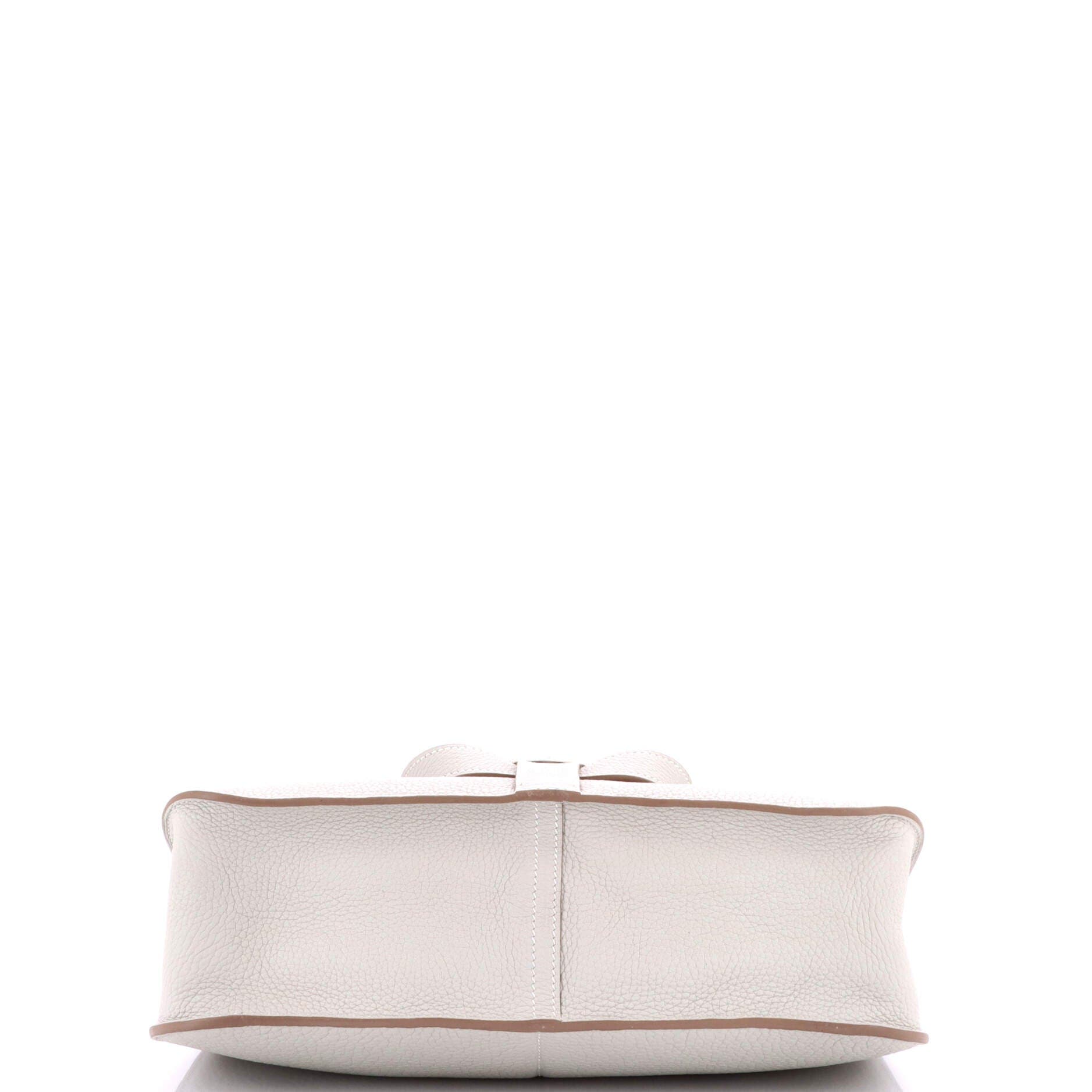 Pre-Owned Hermes Halzan Bag Clemence 31, Alternate, color, Gris Perle