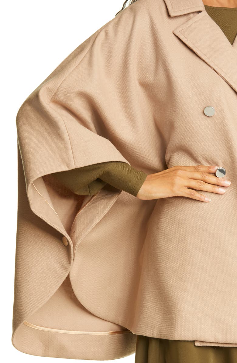 Ted Baker London Donnata Double Breasted Wool & Cashmere Blend Cape, Alternate, color,