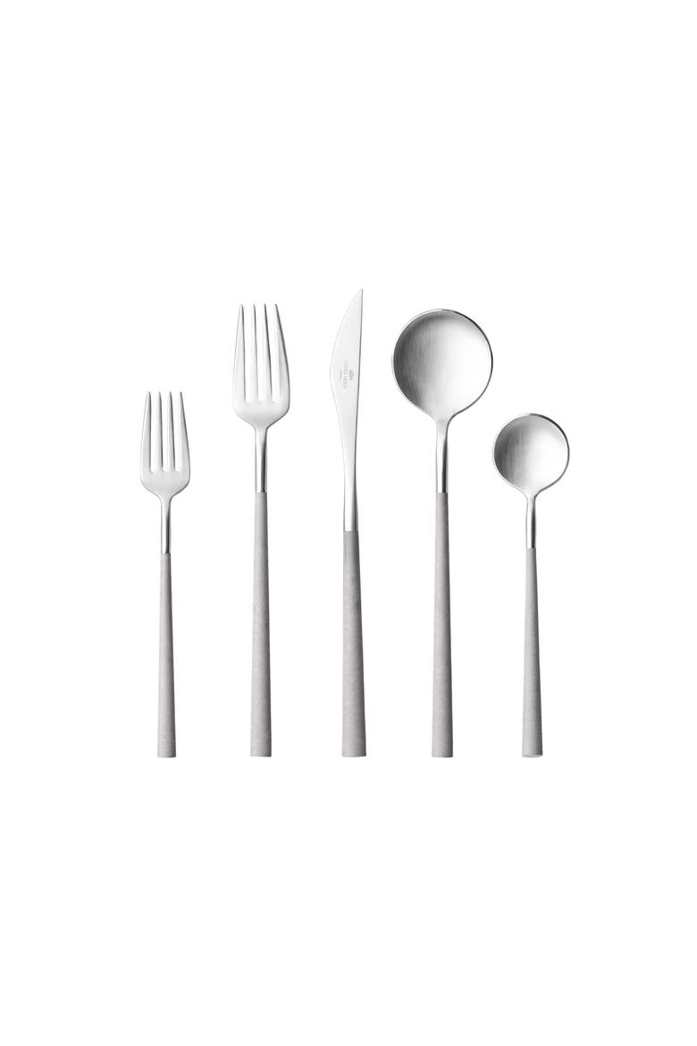 Mito Flatware 5 pieces, Main, color, Brushed  - cloud grey