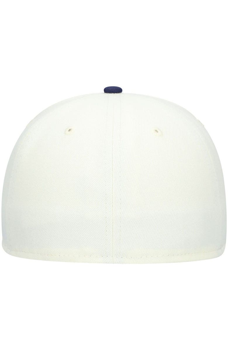 New Era Men's New Era White Detroit Stars Cooperstown Collection Turn Back The Clock 59FIFTY Fitted Hat, Alternate, color, White