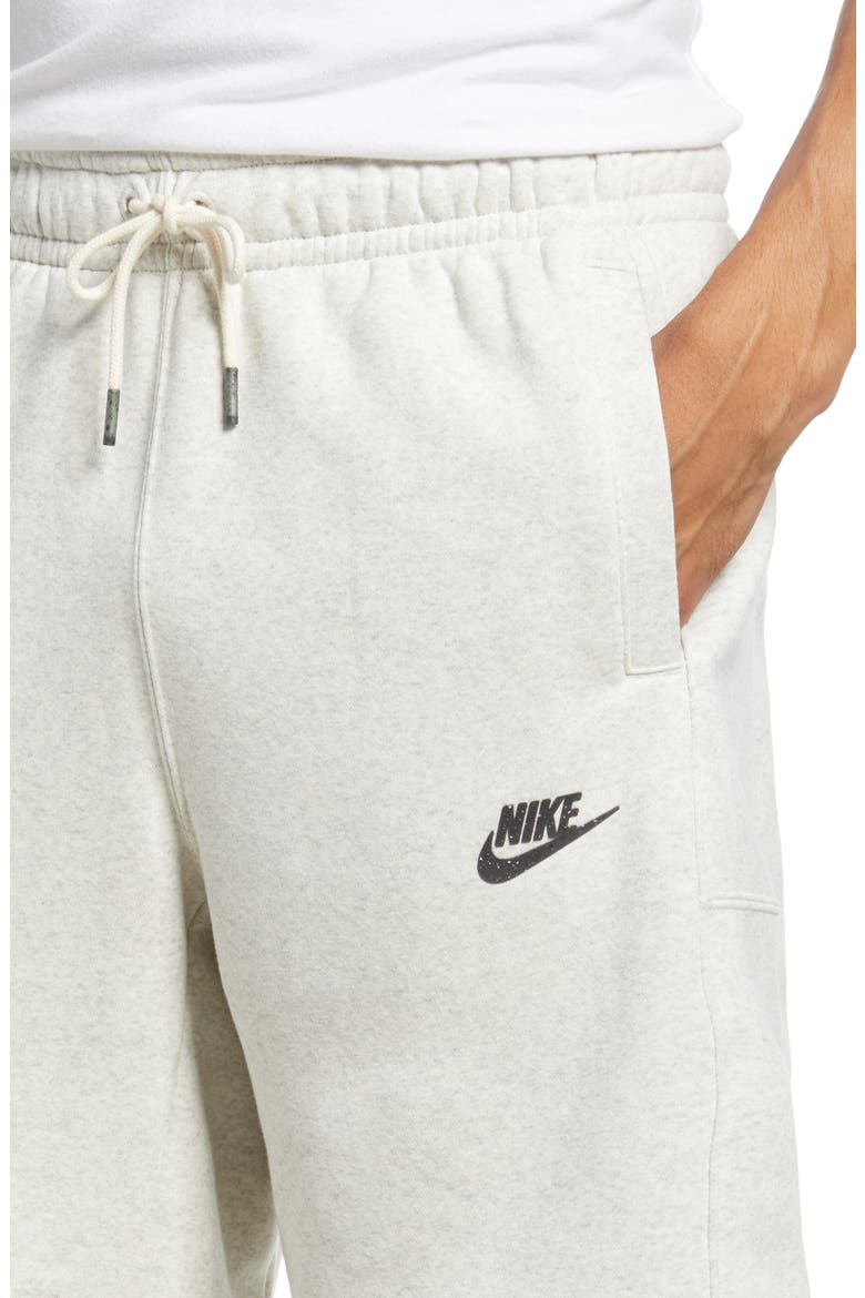 Sportswear Fleece Drawstring Shorts, Alternate, color, WHITE/ MULTI-COLOR/ GREY