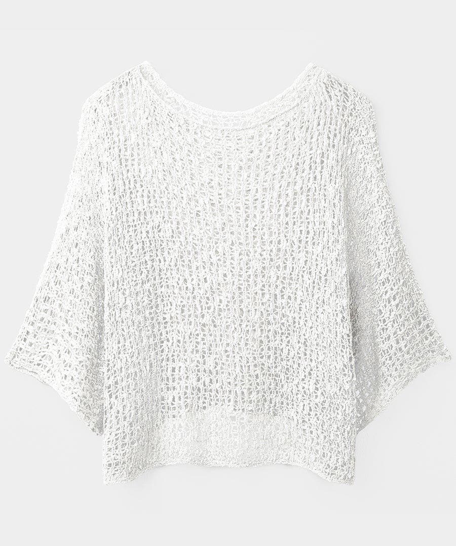 Popcorn Knit Pullover Sweater - image 2