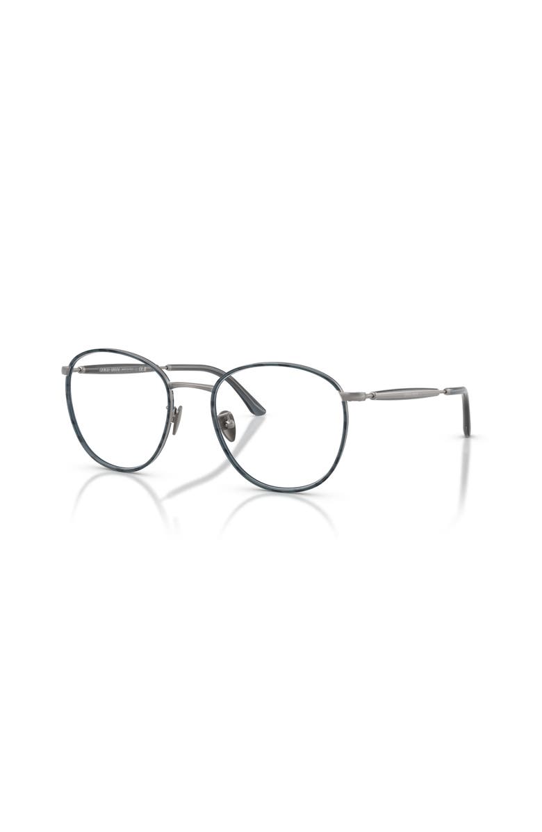 Giorgio Armani 52mm Phantos optical glasses, Main, color, Grey