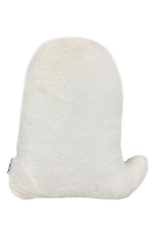 Studiochic Boo Ghost Accent Pillow In White