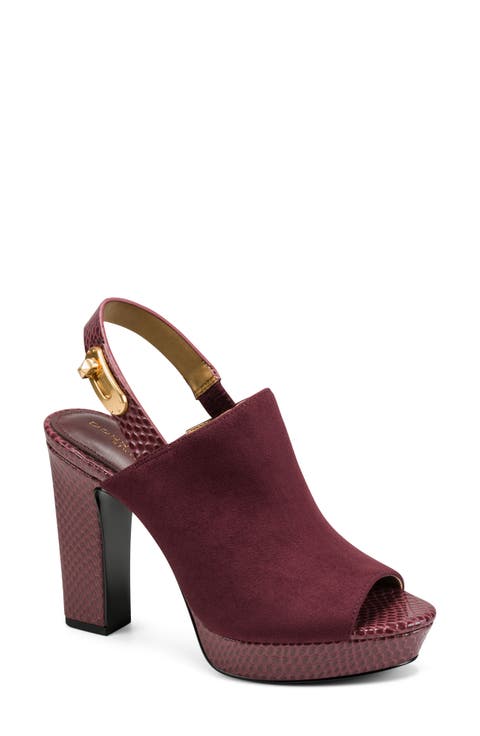 Serenity Slingback Platform Sandal