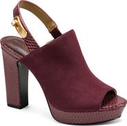 DONNA KARAN Serenity Slingback Platform Sandal