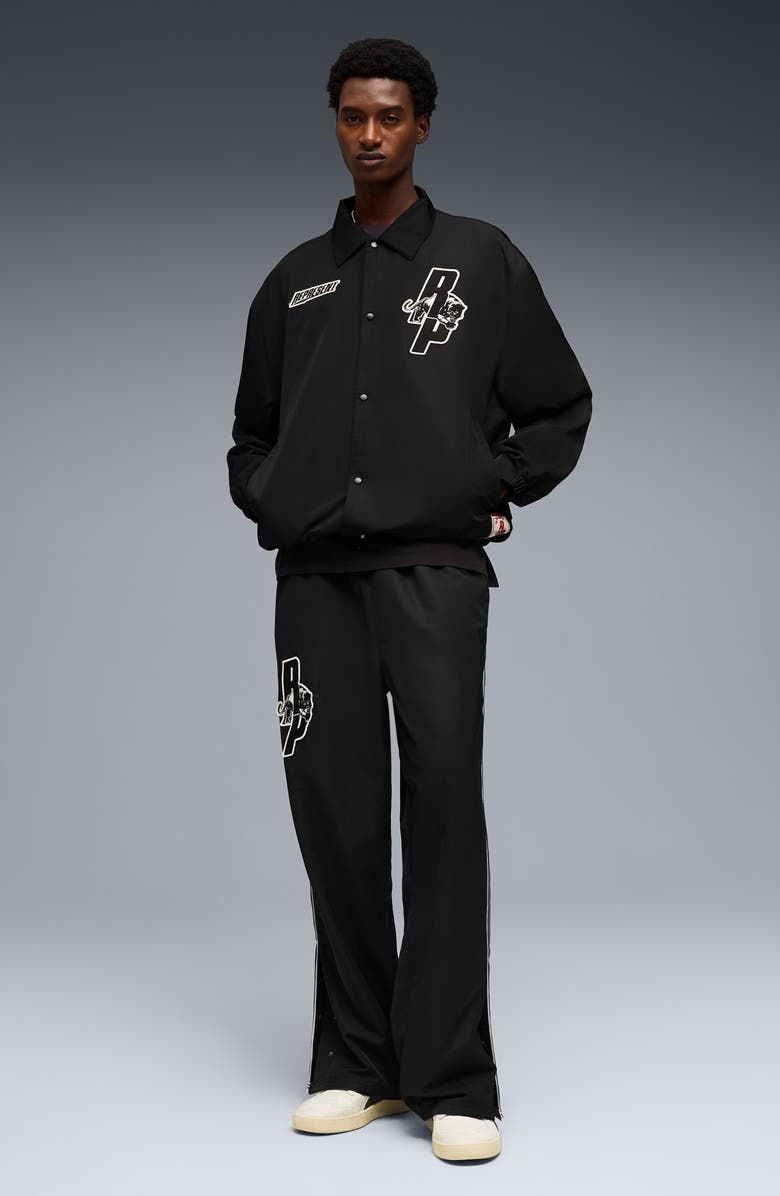 PUMA x Represent Coach's Jacket, Alternate, color, Puma Black