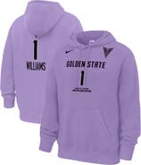 Nike Men's Nike Gabby Williams Lavender Golden State Valkyries Explorer Edition Name & Number Hoodie
