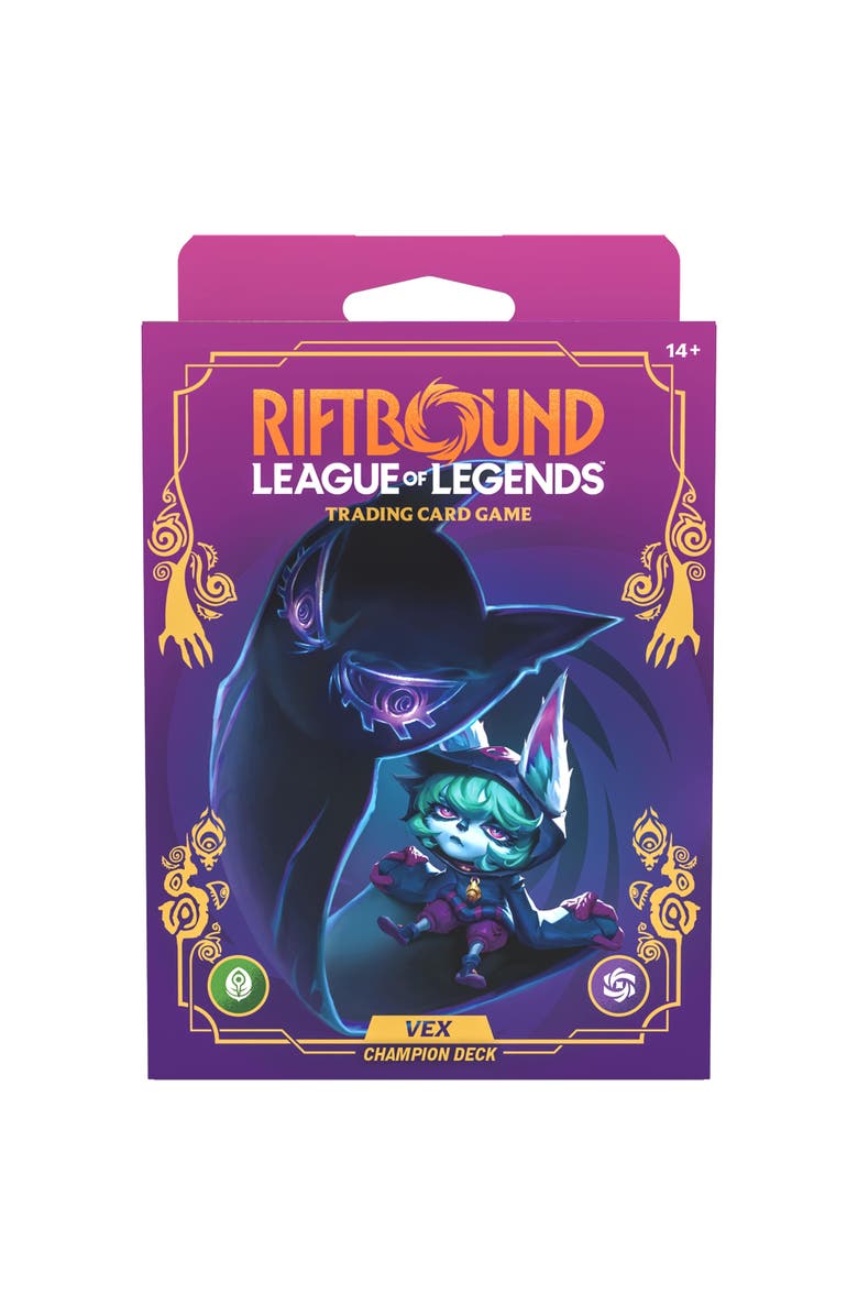 Riftbound: League of Legends League of Legends TCG Unleashed, Champion Deck, Vex, Ready To Play, Main, color, 
