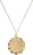 Outofoffice Minimal Flower Chain Necklace