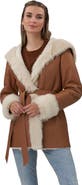 GORSKI Genuine Shearling  Jacket With Trim