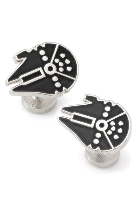 Millenium Falcon Cuff Links