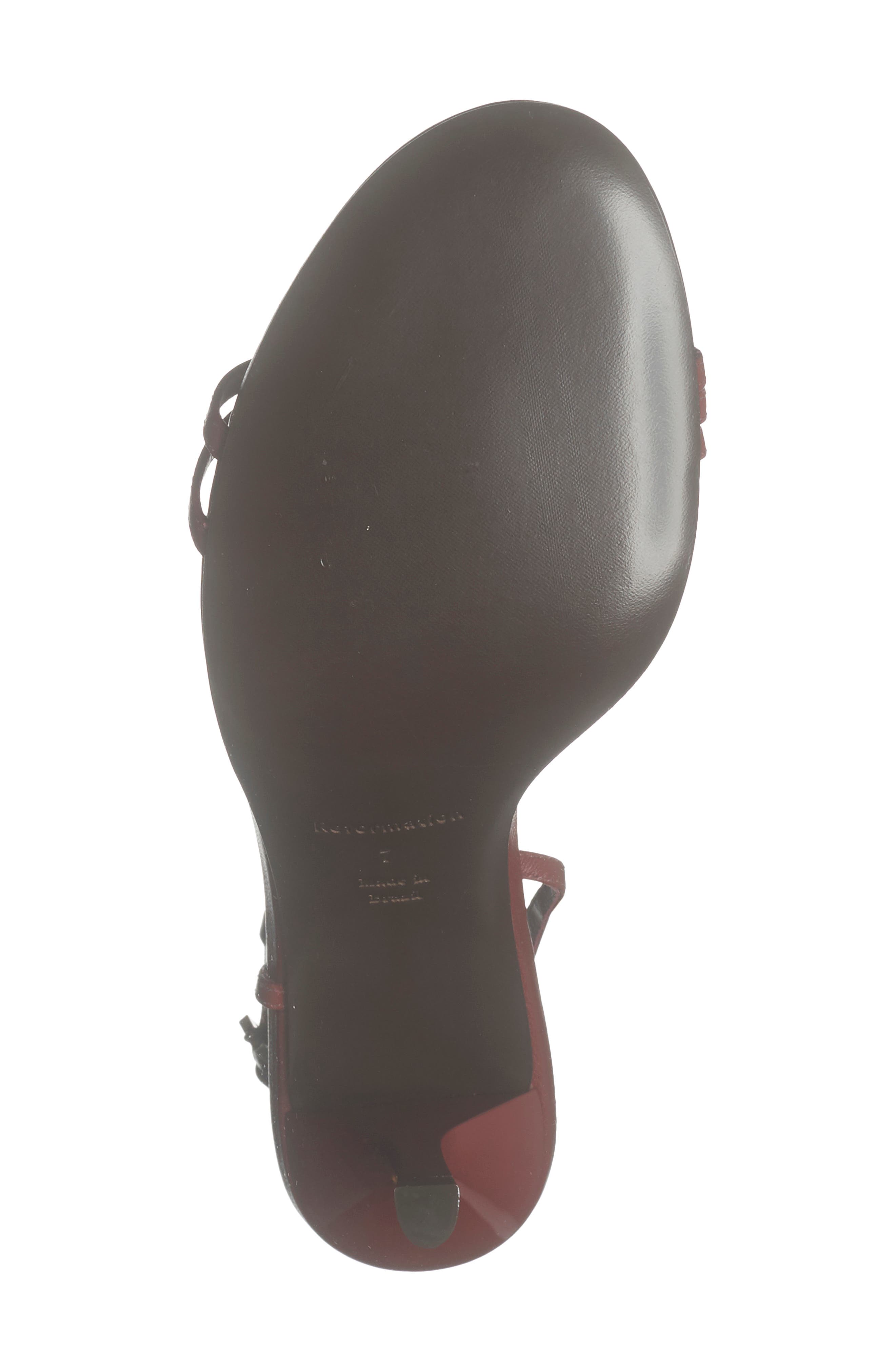 Petunia Sandal, Alternate, color, BERRY JAM LEATHER