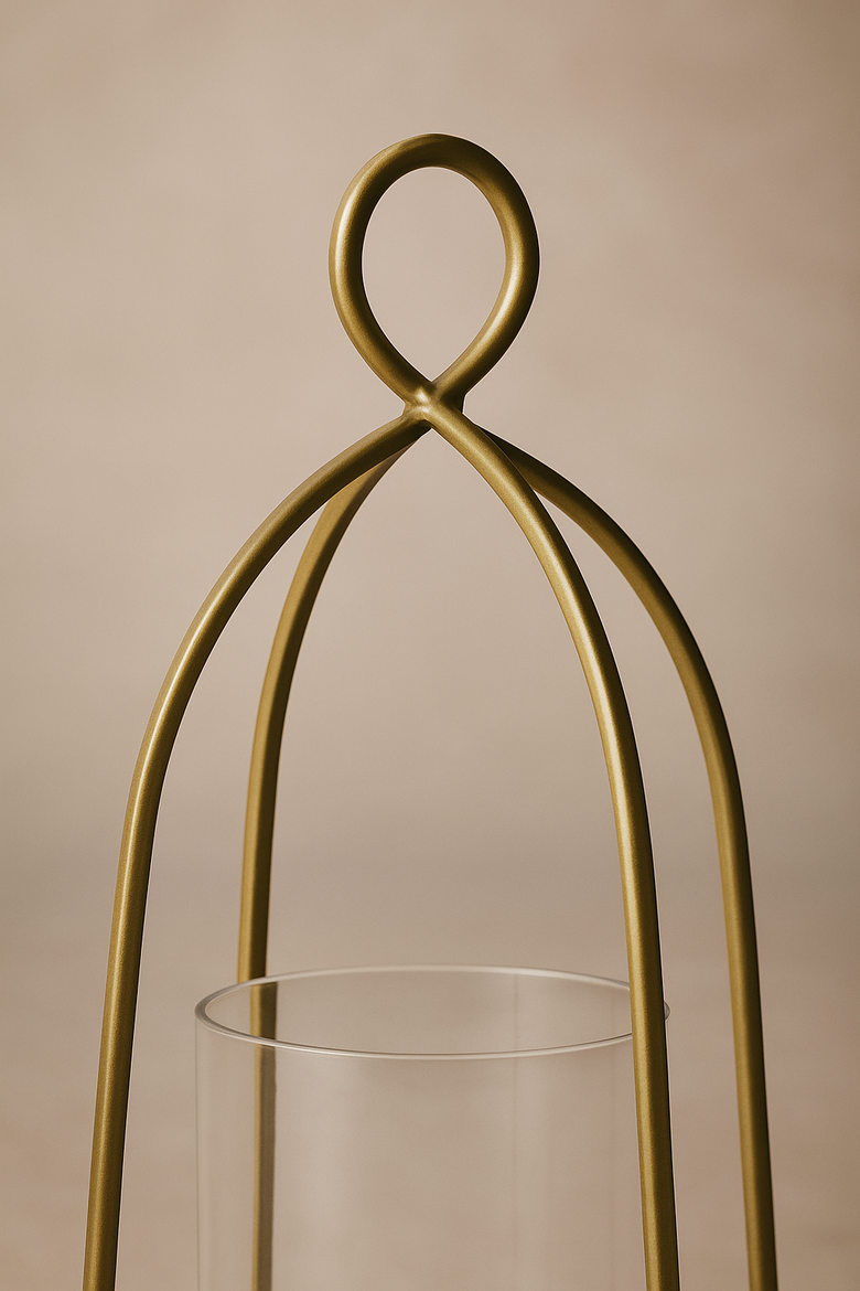 Bend Hurricane Holder, Alternate, color, Gold - Short