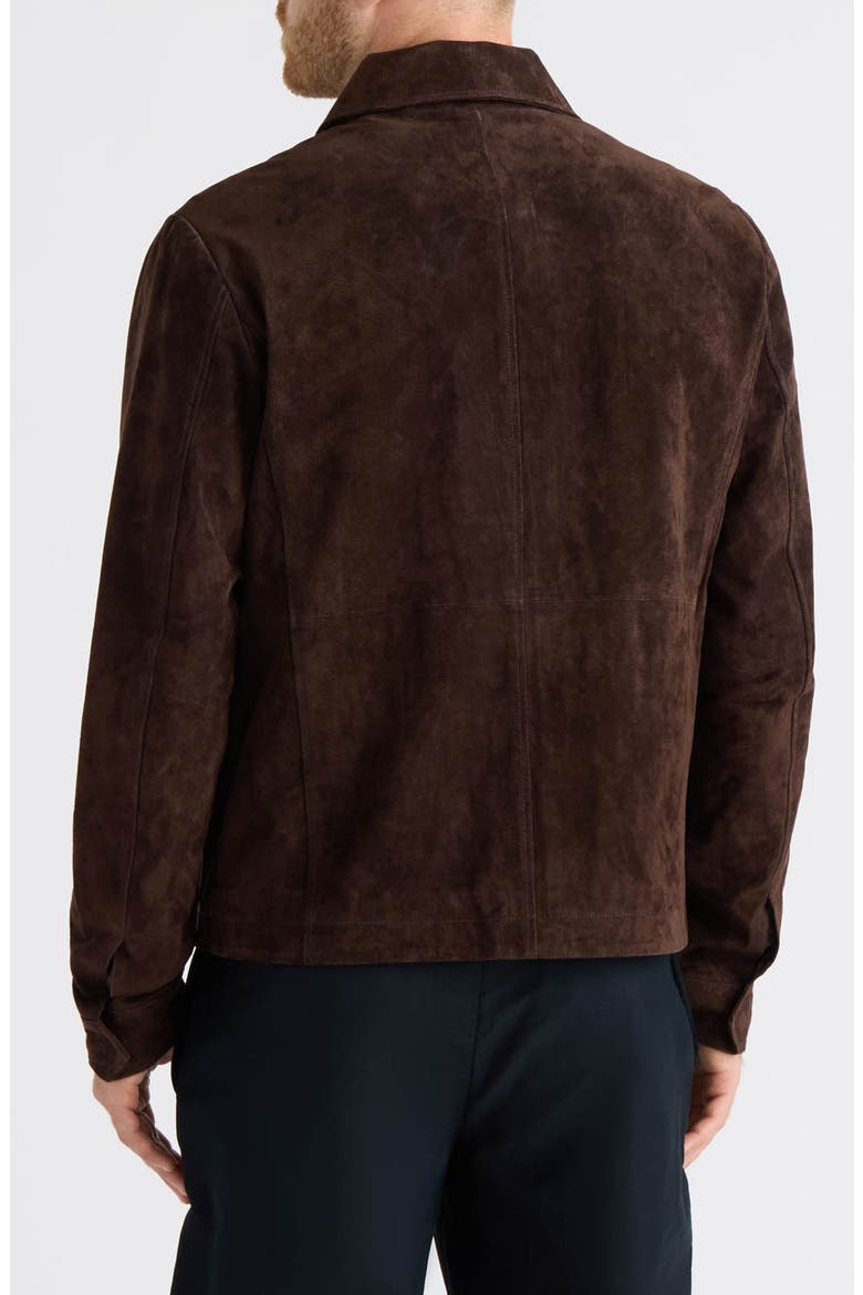 Elijah Leather Aviator Jacket, Alternate, color, COFFEE BEAN