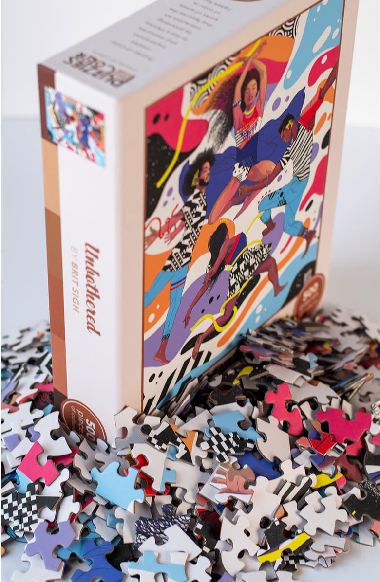 Puzzles of Color Unbothered - 500 Piece Puzzle, Alternate, color, Multi