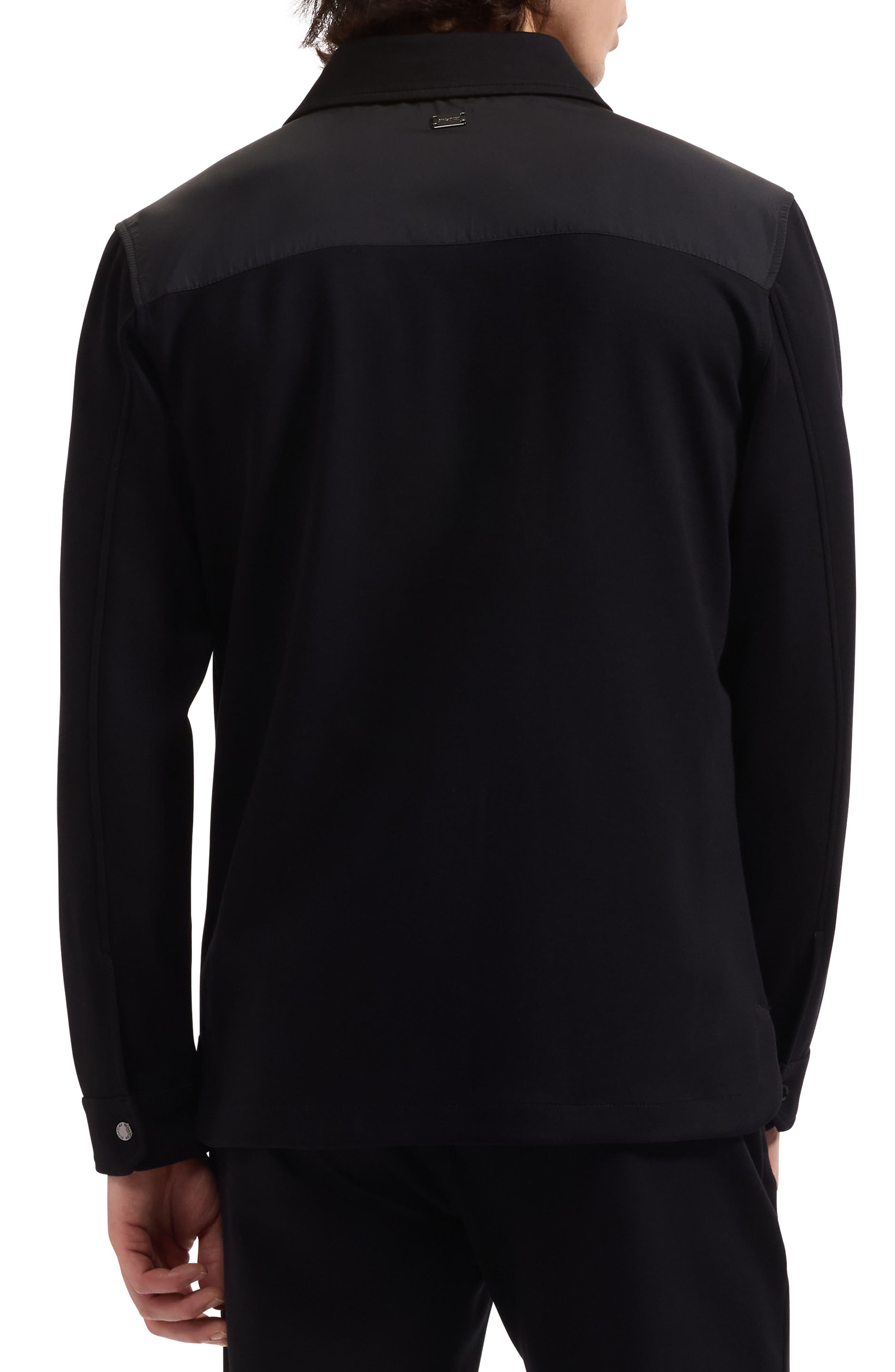 Мужские куртки Bugatchi Soft Touch Knit Shirt Jacket — фото 3