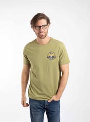 Weird Fish Dog Trails Back Print Graphic T-Shirt