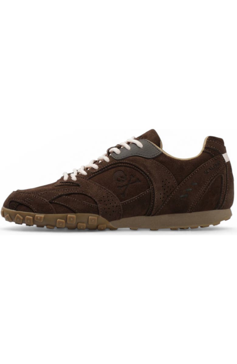 Scalpers Suede Running Shoe, Alternate, color, Brown