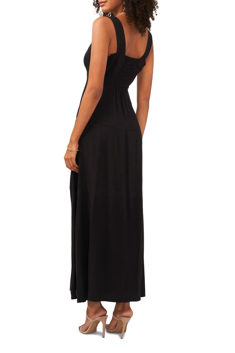 Tiered Dress, Alternate, color, RICH BLACK