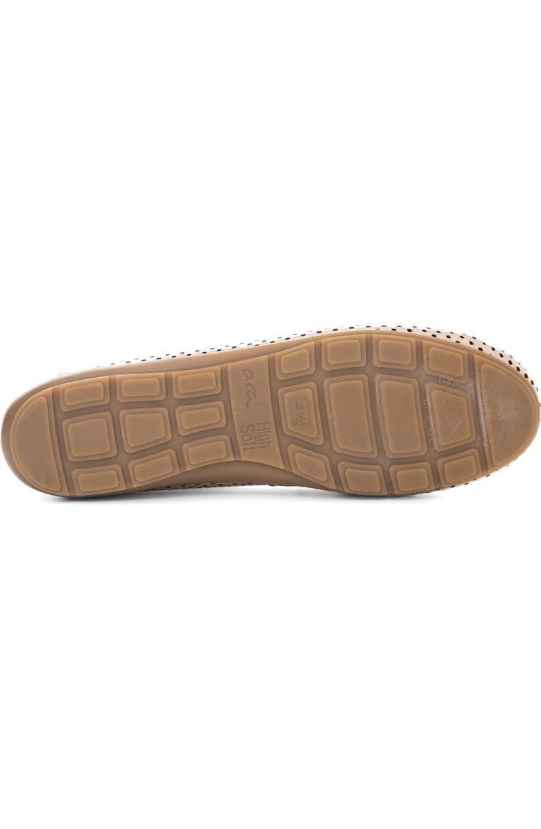 ara Amarillo Perforated Loafer, Alternate, color, Shell