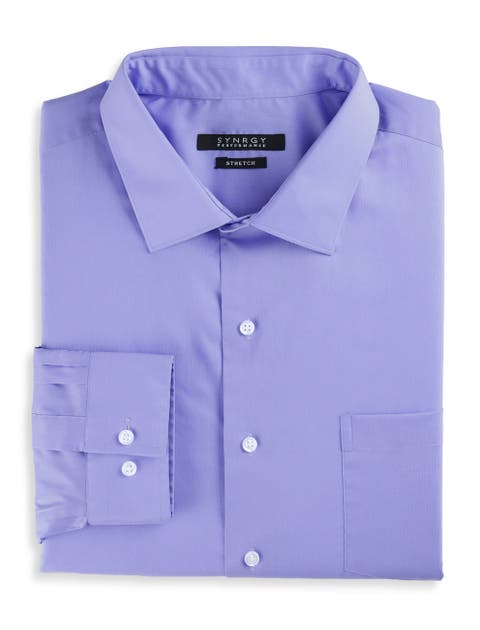 Big 
Tall Performance Solid Dress Shirt