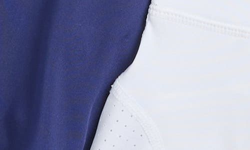 Shop 90 Degree By Reflex Kids' 2-pack Laser Cut Skorts In White/beacon Blue
