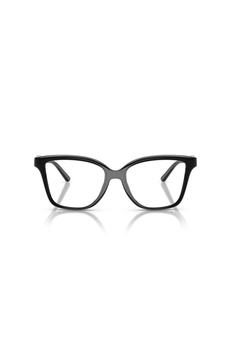 Michael Kors 54mm Square optical glasses, Alternate, color, Black