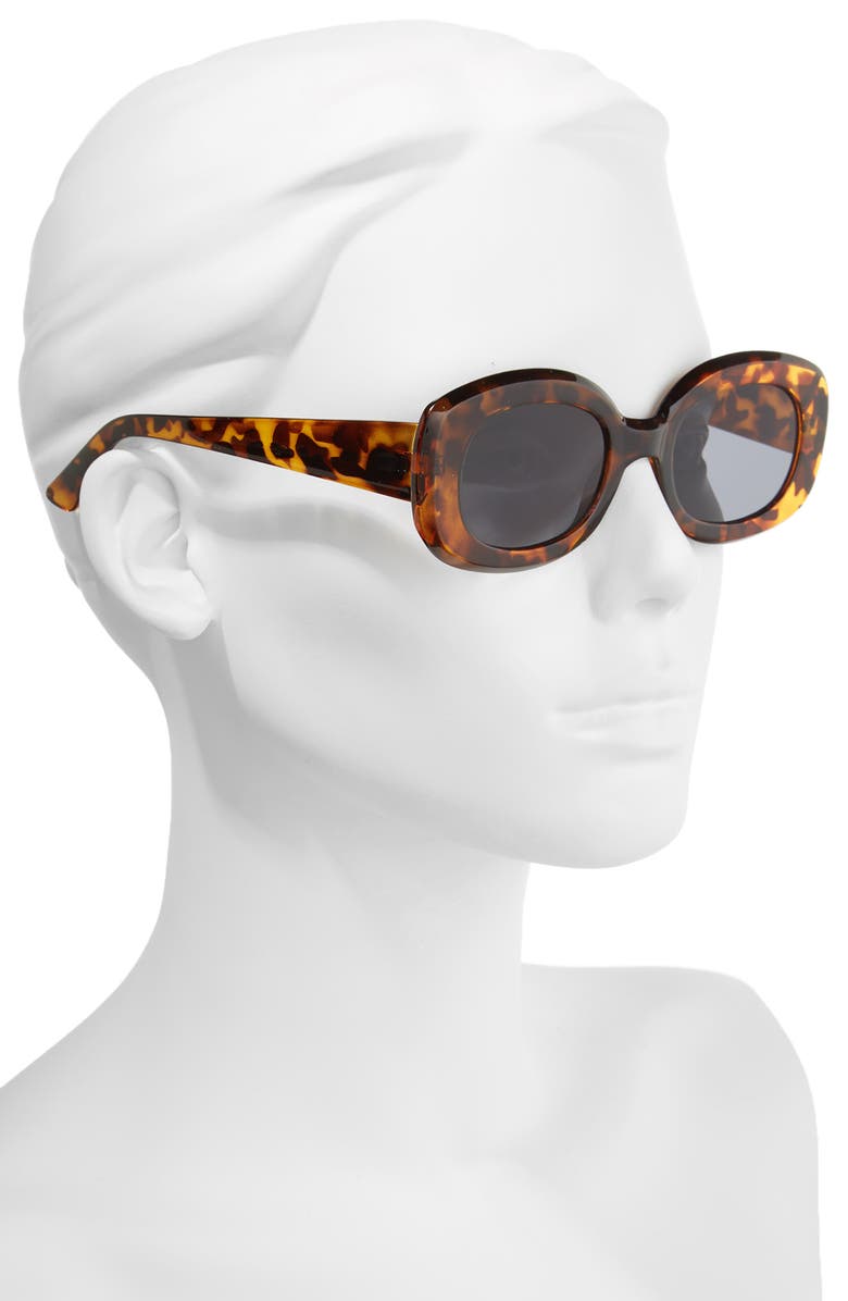 BP. 48mm Small Square Sunglasses, Alternate, color, 