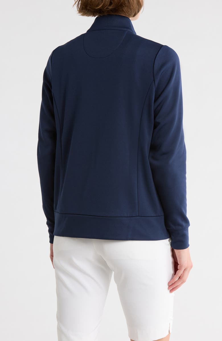 Original Penguin Mock Neck Full Zip Jacket, Alternate, color, 