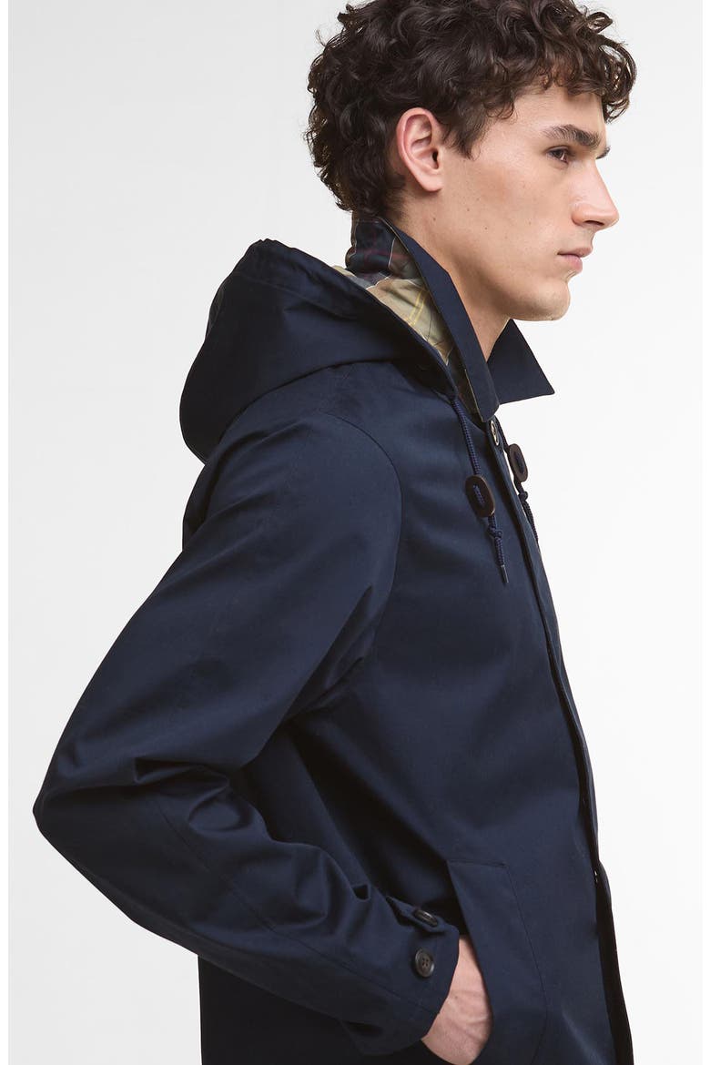 Lorig Waterproof Raincoat, Alternate, color, NAVY