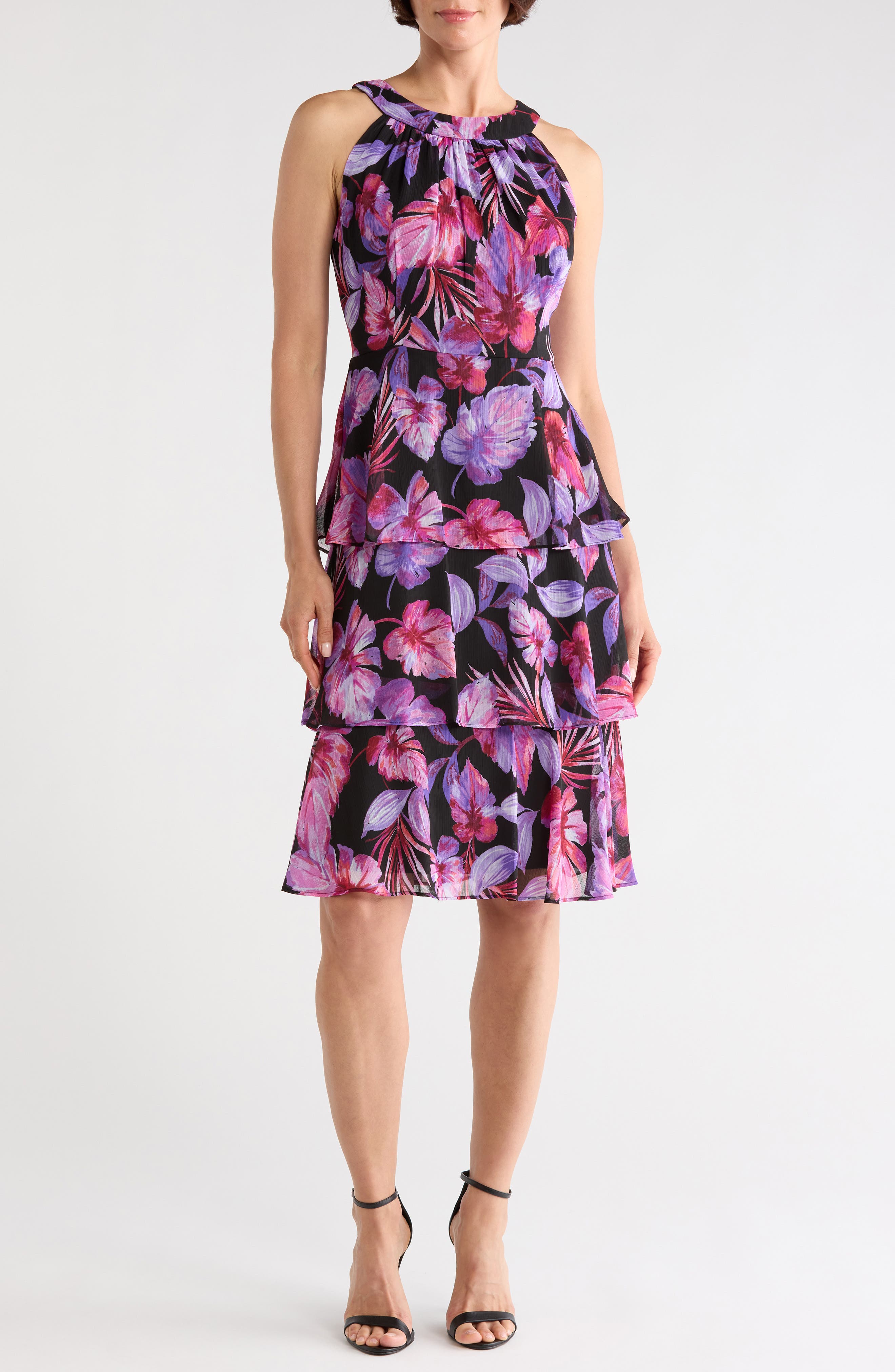 Tiered Yoryu Sleeveless Dress