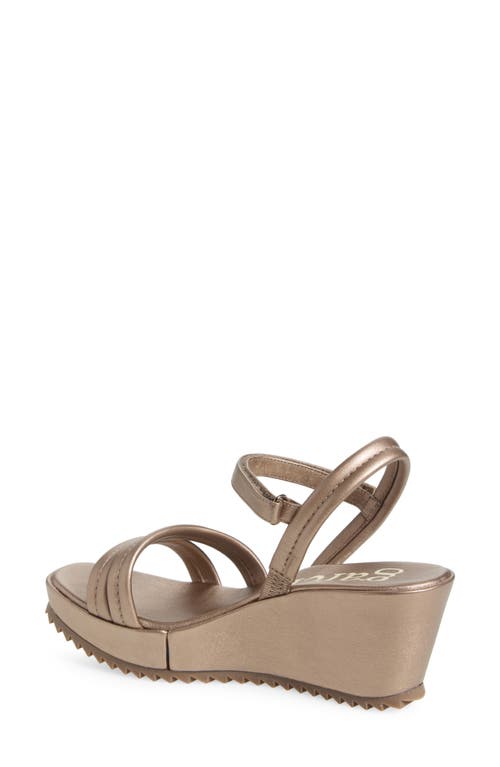 PEDRO GARCIA PEDRO GARCIA FANCEY ANKLE STRAP PLATFORM WEDGE SANDAL