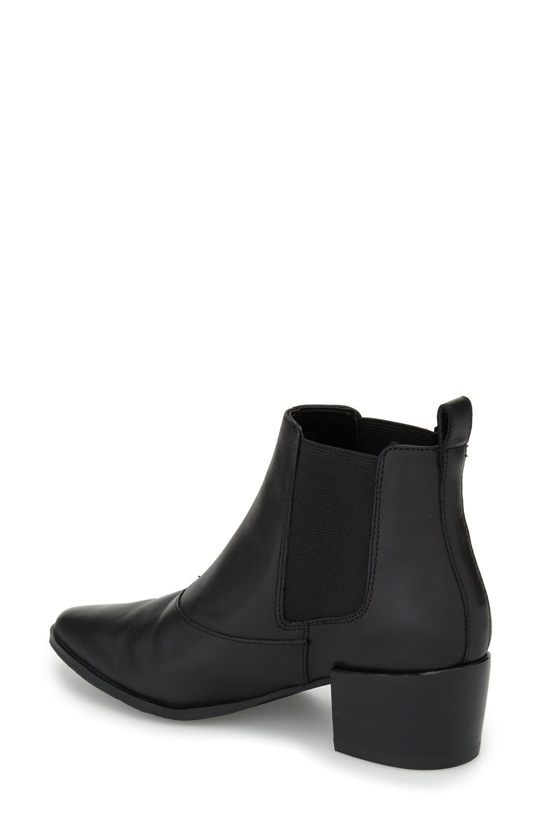 Steve Madden 'Vanity' Pointy Toe Chelsea Boot, Alternate, color, 