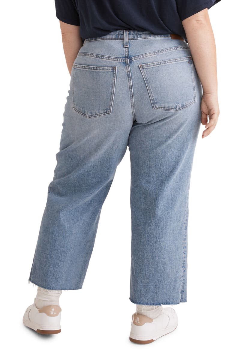 Women's The Plus Perfect Vintage Wide Leg Crop Jean, Alternate, color, CATLIN WASH