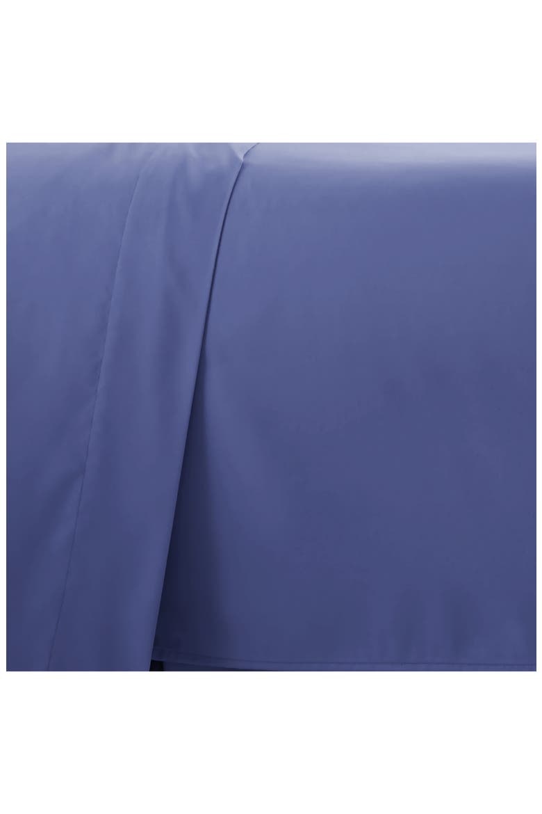 Southshore Essentials Double Brushed 100 GSM Sheet Set, Alternate, color, DENIM BLUE
